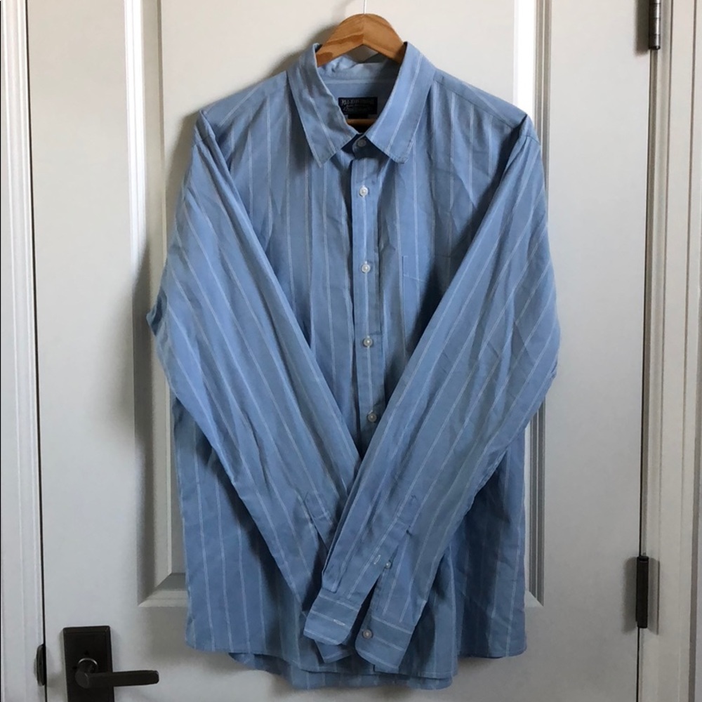 Polo Jeans Company striped dress shirt Size L